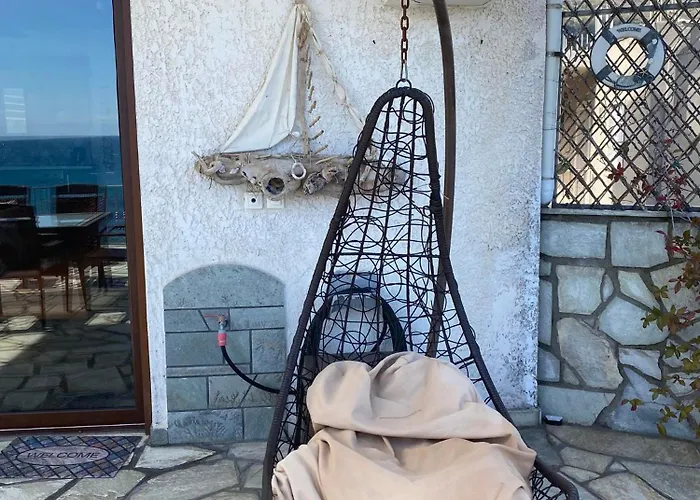 Vilă βεράντα στο αιγαίο *