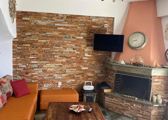 Vilă βεράντα στο αιγαίο